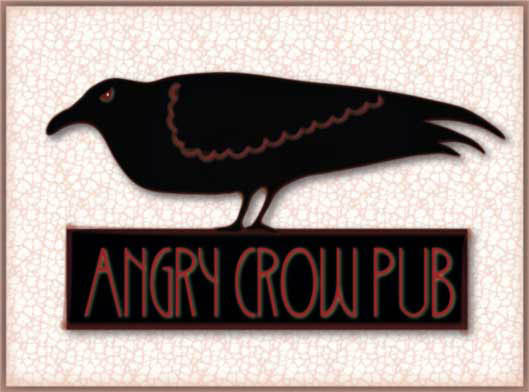 Angry Crow pub sign