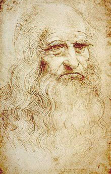 da Vinci self portrait
